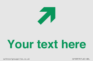 Custom Safe Condition inverse: Green Up right arrow